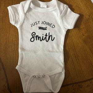 Newborn Onesie (Never Worn)